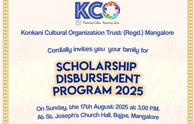 KCO Trust (Regd.) announces Scholarship Disbursement in Mangalore on 17th August 2025. KCO Trust (Regd.) announces Scholarship Disbursement in Mangalore on 17th August 2025.